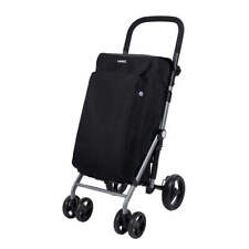 Carlett Lite Duo Lightweight Compact Foldable Shopper Premium Shopping Trolley