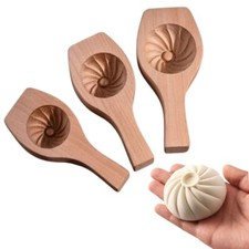 Wood Baozi Mold Steamed
