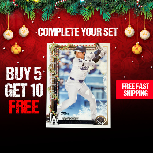 2025 topps holiday baseball - holiday,
