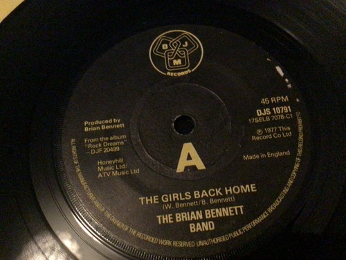 Brian bennett band the girls - bennett,