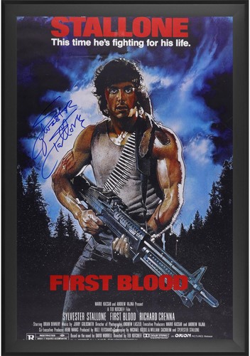 Slyvester stallone framed - stallone,
