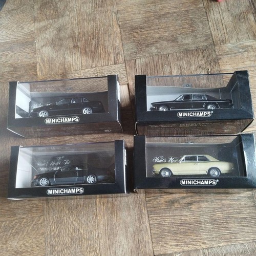 Minichamps set 4 cars - 1/43,
