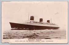 Normandie ocean liner Berger