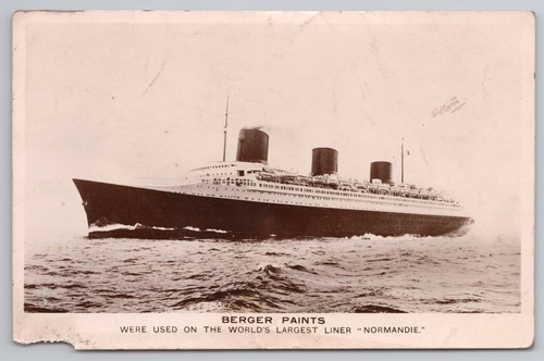 Normandie ocean liner berger - normandie,