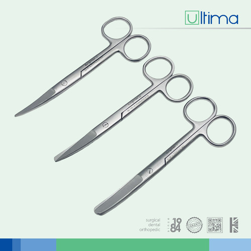 Dressing scissors first - dressing,