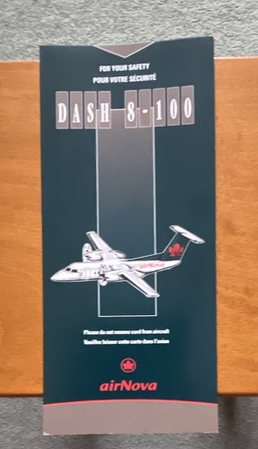 Air nova dash 100 - dash-8-100, airline