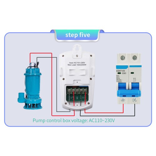 Ultrasonic level sensor - ultrasonic, water