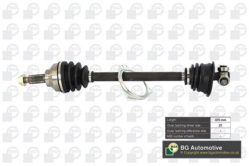 Bga front left - left, driveshaft