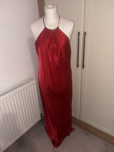 Ladies silk satin dress - ladies,