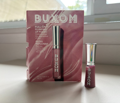 Buxom full plumping - “full-on”, :