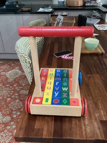 Wooden push along - wooden,