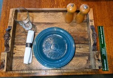 Rustic Handmade Serving Tray -