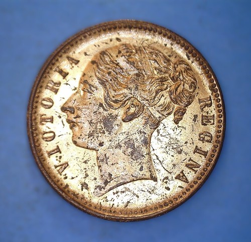1850 victoria regina - 1850's, three