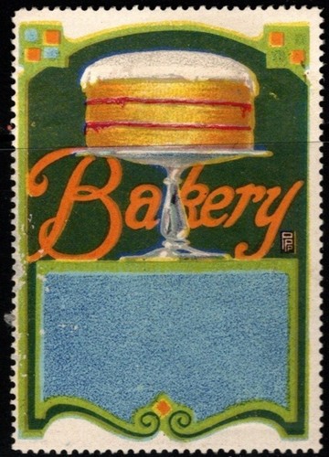 Vintage poster stamp - poster,