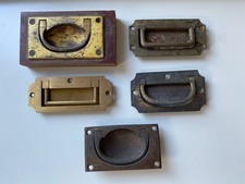 Antique Brass Inset Writing