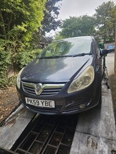 2009 CORSA D 1.2 PETROL BREAKING PARTS BLUE 1X WHEEL NUT