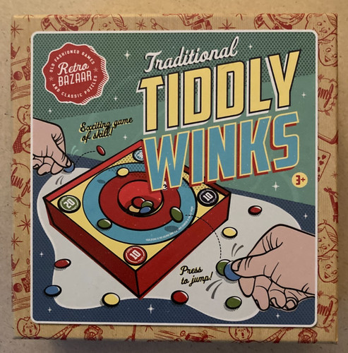 Traditional tiddly winks - winks, four