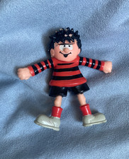 Vintage 1995 THE BEANO Dennis The Menace -Plastic Bendy Action Figure DC Thomson