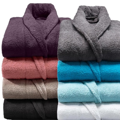 Unisex bathrobe cotton - unisex, terry