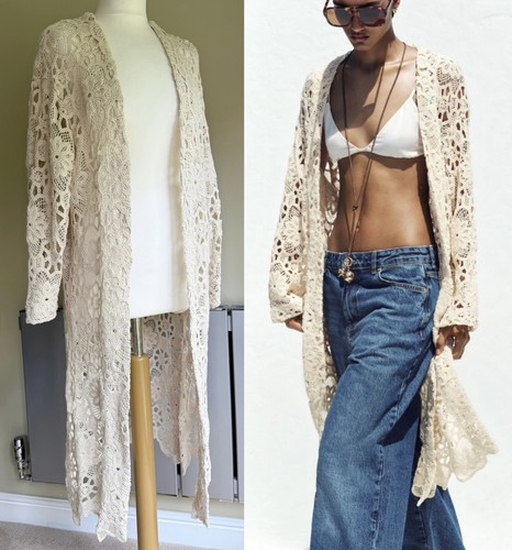 Zara cotton crochet long - crochet,