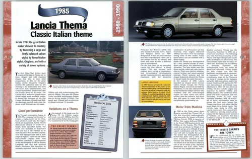 Lancia thema 1980 1990 a - lancia,
