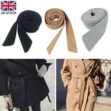 Faux Wool Belt for Trench Coat