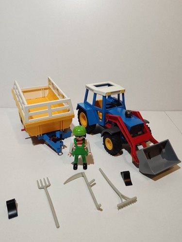 Playmobil 3073 tractor with - playmobil,