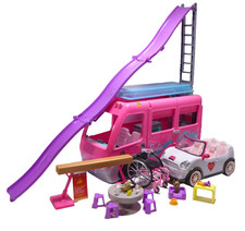 Mattel Barbie Dream Camper Car With Radio And Accessories KT2