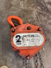 Nitchi H-50A Chain Hoist 