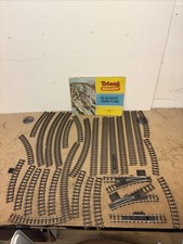 Bundle x30 of OO Gauge Triang Railway Tracks R480 R485 R193 R197 .. & Track Plan