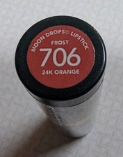 Revlon Moon Drops Lipstick Frost 706 ORANGE 24k Sealed New Discontinued