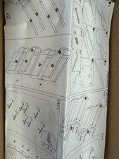 BNIB Cream 4 Tier Wall Mounted