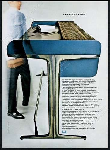 1965 george nelson modern - 1965,