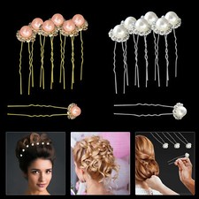 Pearl Flower Crystal Diamante