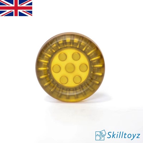 Haptic fidget coin amber - haptic,