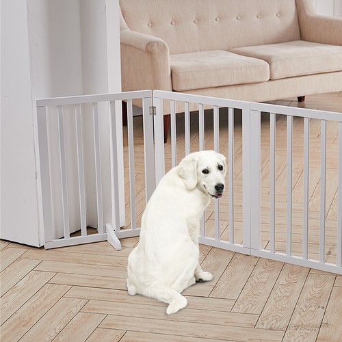 Wooden dog folding gate - gate, fence
