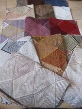 17 x CHENILLE FABRIC SWATCHES [2]