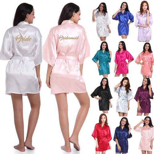 Bride bridesmaid robe - uk,