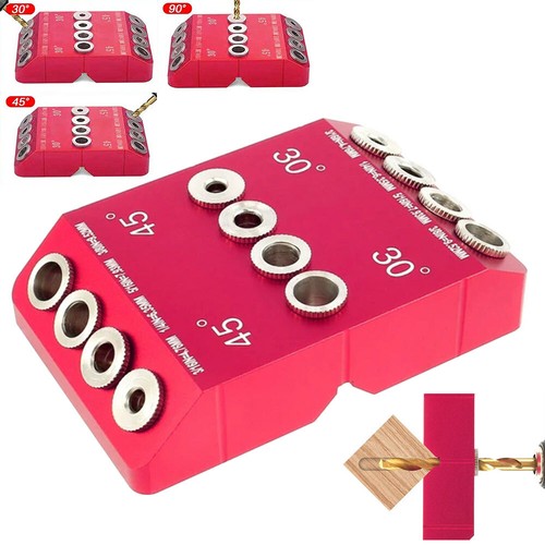 Angled drilling jig 90 - 30, 45