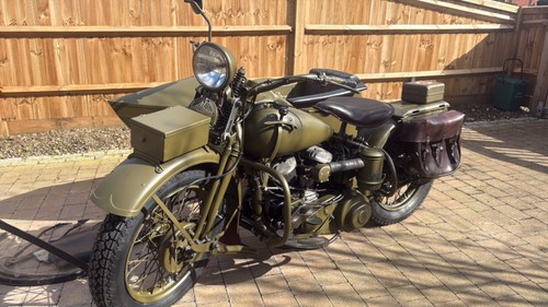 1942 harley davidson - harley, wlc