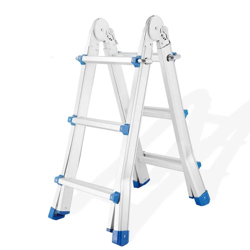 Telescopic ladder step - ladder,