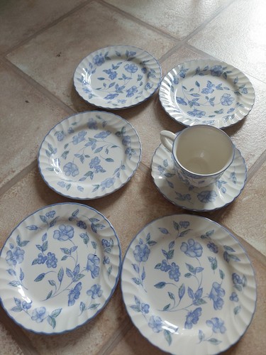 Bhs bristol blue - blue, plates