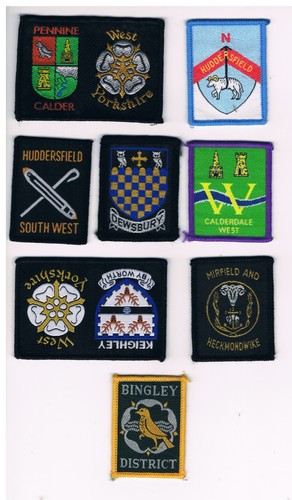 Scout badges west yorkshire - badges,