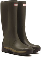 Hunter Mens Balmoral Hybrid Tall Wellington Boots.
