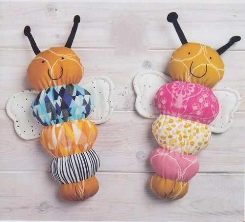 Bee plushies toy sewing - plushies~toy,