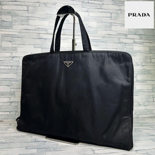 Prada 90s black nylon - black, business