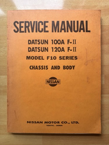 Datsun 100a 120a model f10 - 120a,