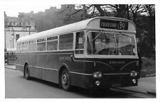 Vintage Bus photograph Single Decker Bus - Route 90 Folkestone East Kent (BU5)