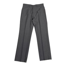 FARAH Vintage 60/70s Brown Polyester Slacks 32/31 Trousers Perma Press Mod 1970s