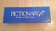Vintage 1993 Pictionary: The Game of Quick Draw 100% Complete, Good Condition